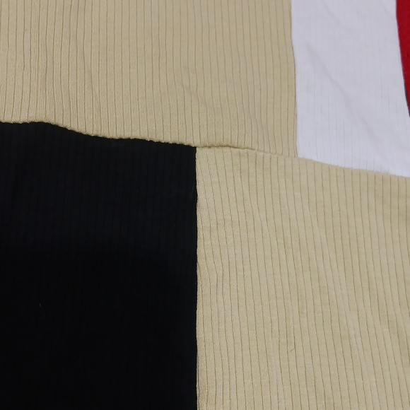 ✔️Block Pattern Bodycon Dress - Picture 6 of 9